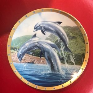 Lenox Dolphins of the seven seas collector’s plate